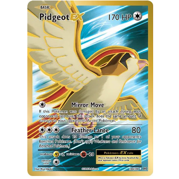 Pokemon TCG Pidgeot EX Evolutions 104/108