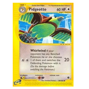 Pokemon TCG Pidgeotto Expedition 88/165