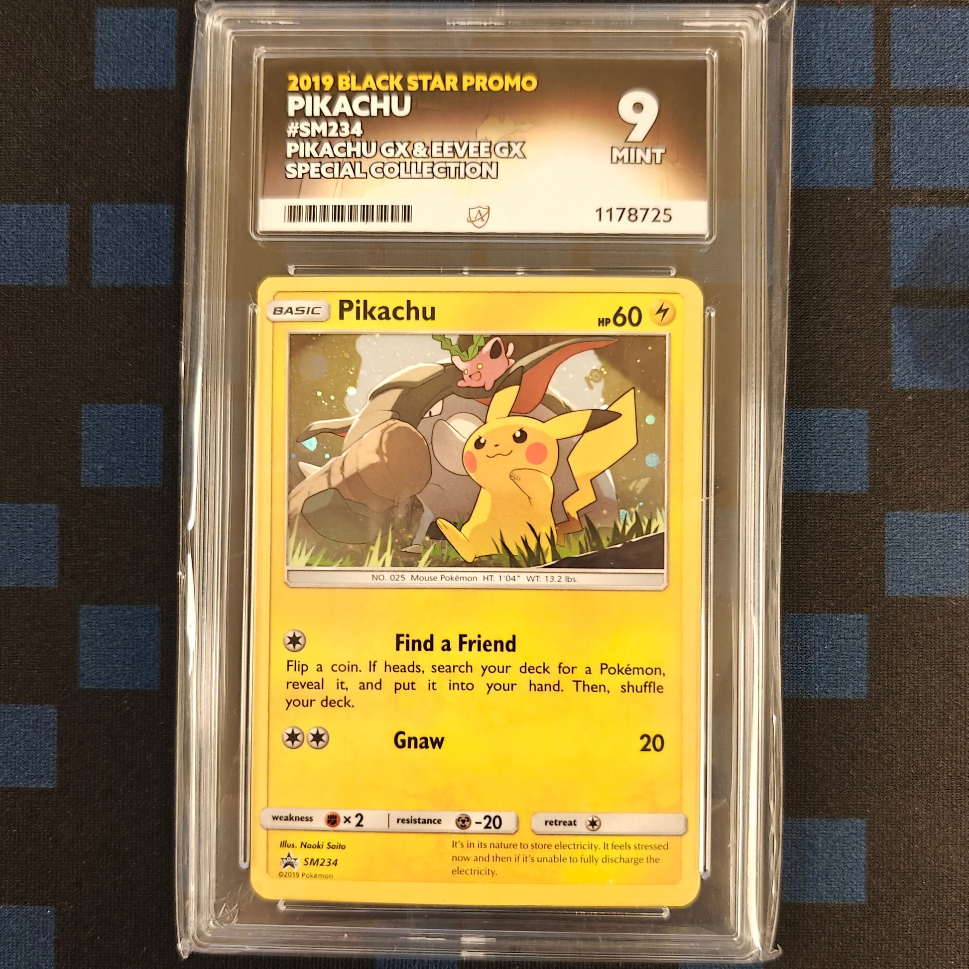 Pokemon TCG Pikachu Promo SM234 (ACE 9)