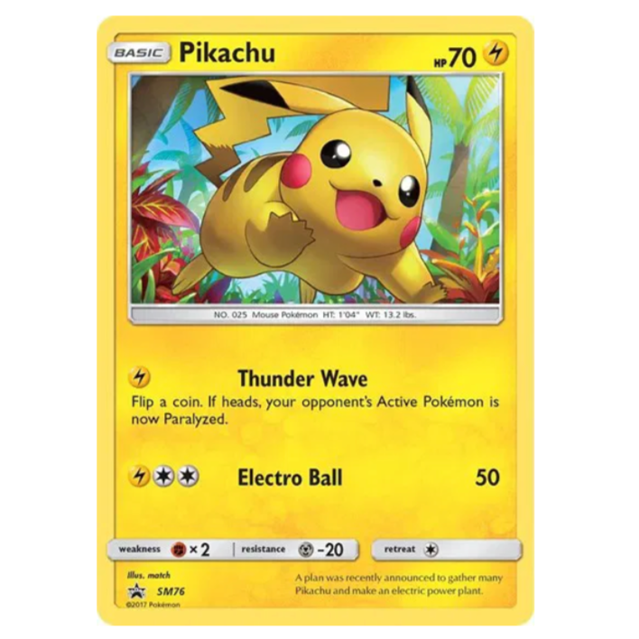 Pokemon TCG Pikachu Promo SM76