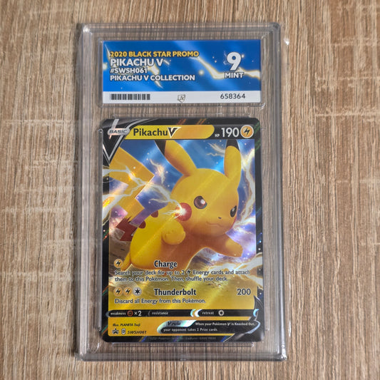 Pokemon TCG Pikachu Promo SWSH061 (Ace 9)