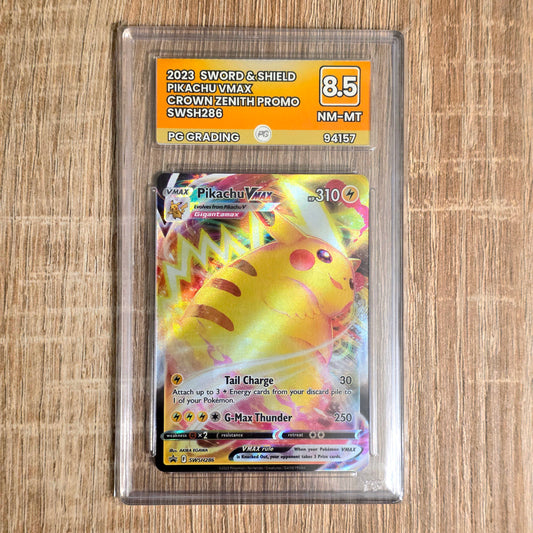 Pokemon TCG Pikachu VMAX Promo SWSH286 (PG 8.5)