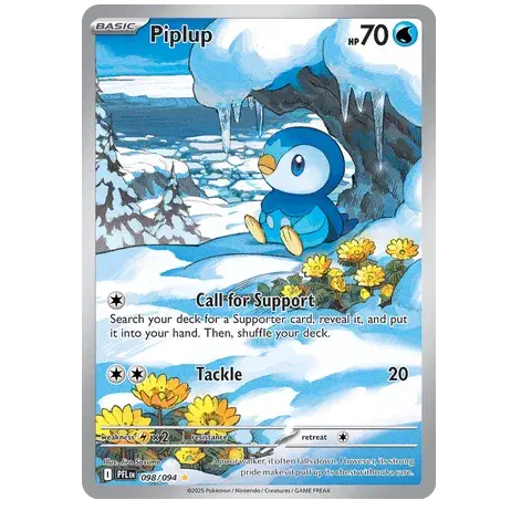 Pokemon TCG Piplup Phantasmal Flames  098/094