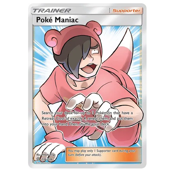 Pokemon TCG Poke Maniac Unified Minds 236/236