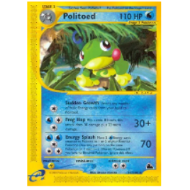 Pokemon TCG Politoed Skyridge 25/144