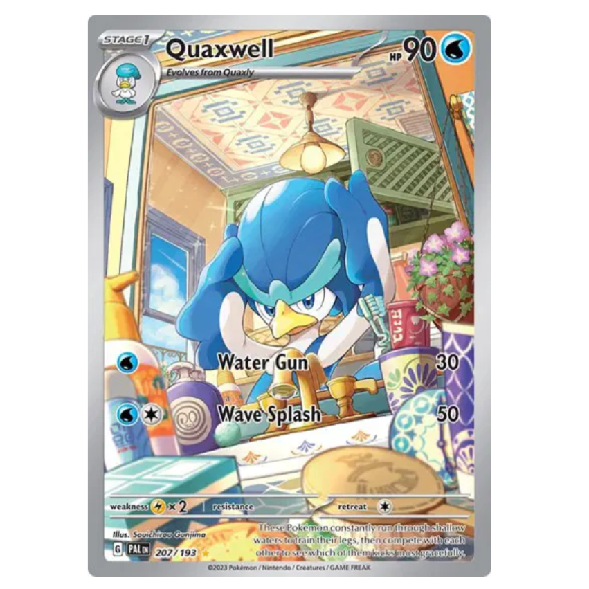 Pokemon TCG Quaxwell Paldea Evolved 207/193