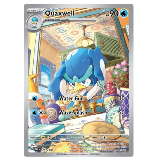 Pokemon TCG Quaxwell Paldea Evolved 207/193