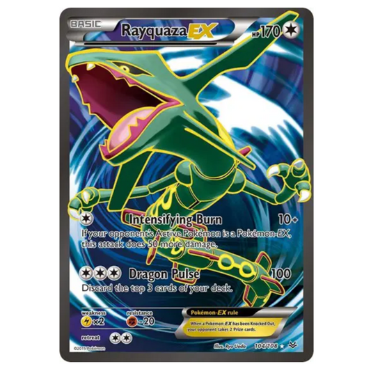 Pokemon TCG Rayquaza EX Roaring Skies 104/108