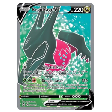 Pokemon TCG Regidrago V Silver Tempest 183/195