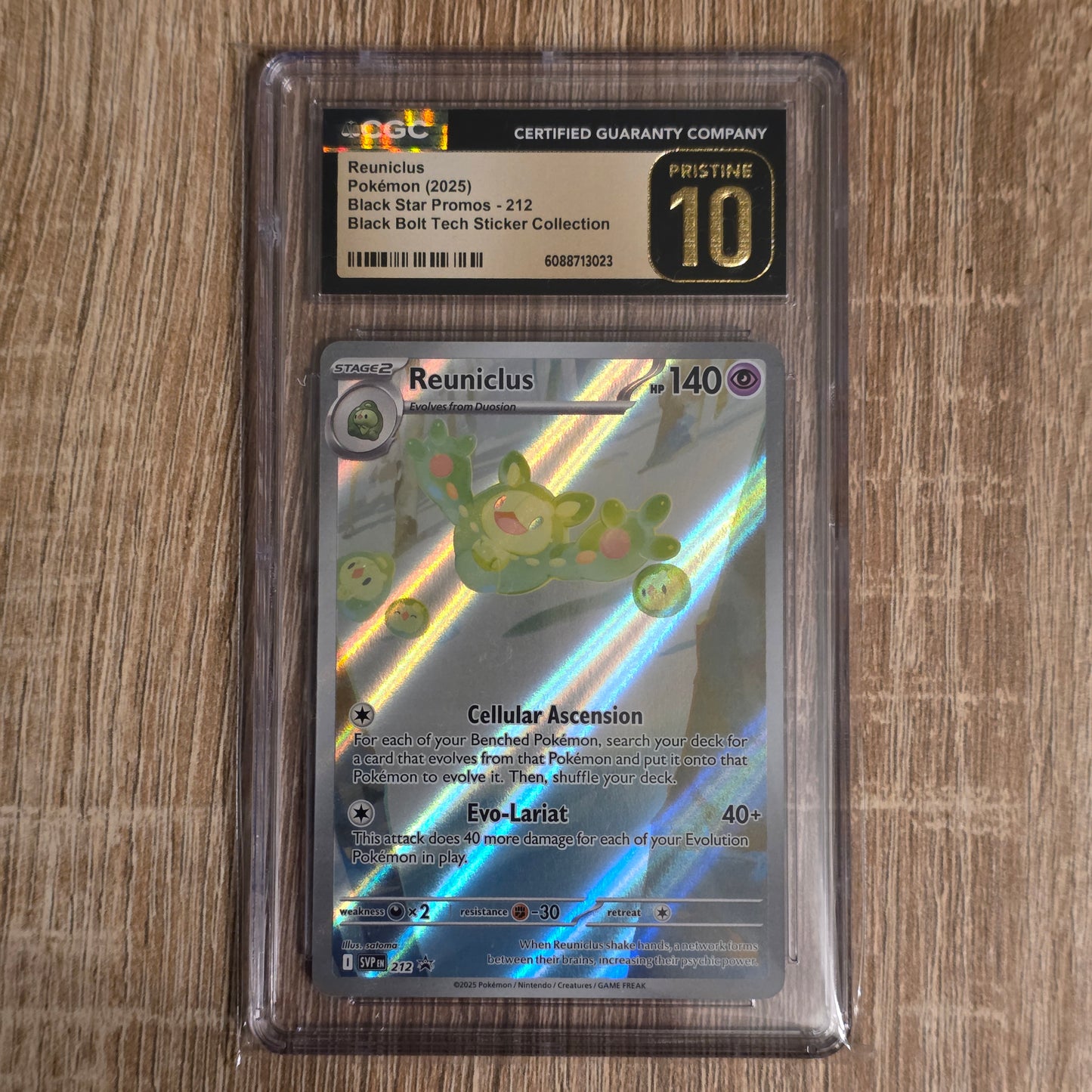 Pokemon TCG Reuniclus Promo 212 (CGC Pristine 10)