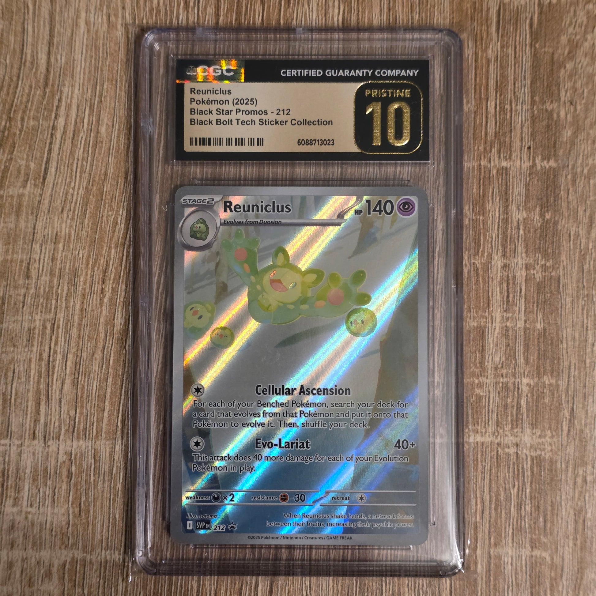 Pokemon TCG Reuniclus Promo 212 (CGC Pristine 10)