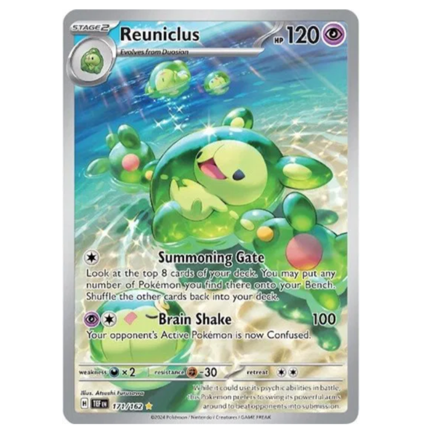 Pokemon TCG Reuniclus Temporal Forces 171/162