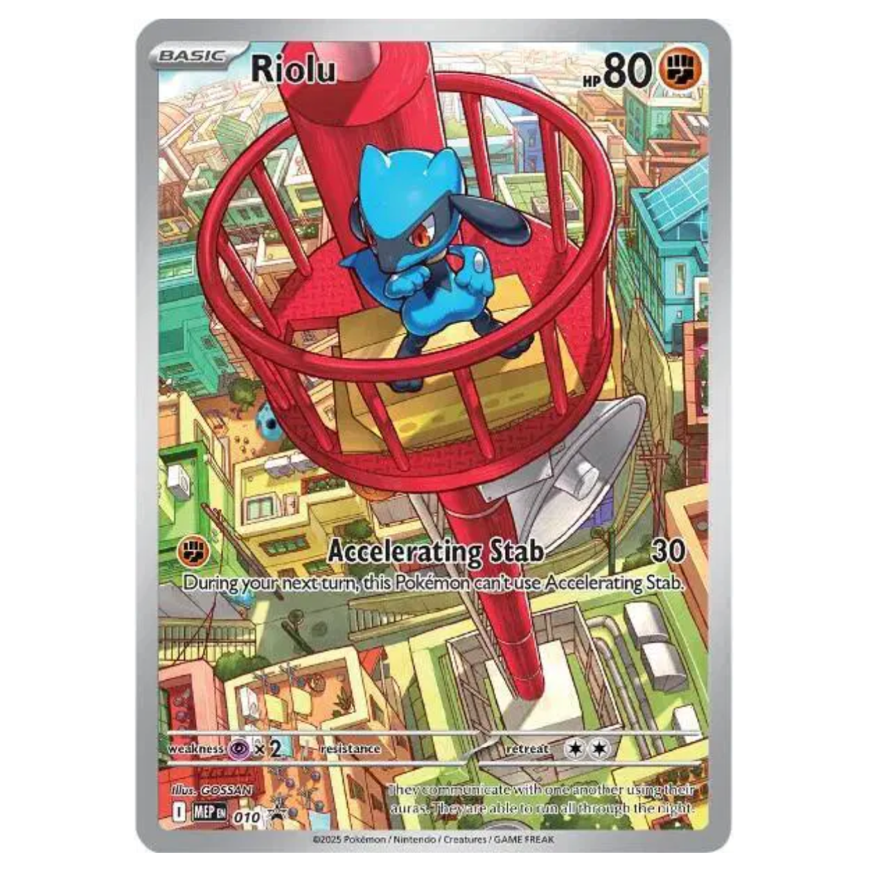 Pokemon TCG Riolu Promo 010 *Sealed*