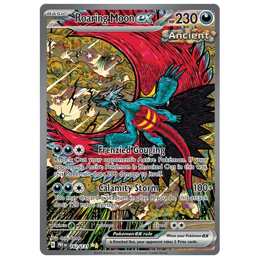 Pokemon TCG Roaring Moon ex Prismatic Evolution 162/131
