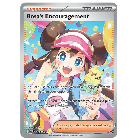 Pokemon TCG Rosa's Encouragement Perfect Order 123/088