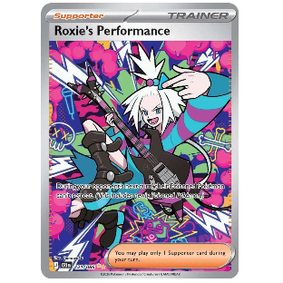 Pokemon TCG Roxie's Performance Chaos Rising 121/086.