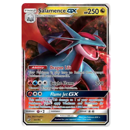 Pokemon TCG Salamence Dragon Majesty 44/70