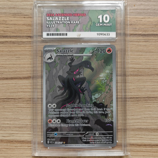 Pokemon TCG Salazzle Ascended Heroes 224/217 (ACE 10)
