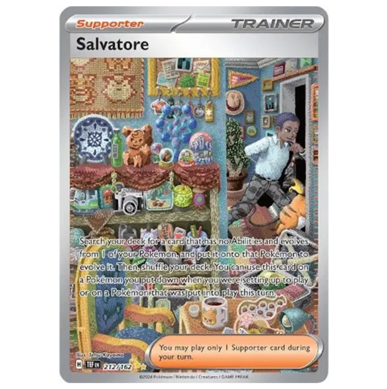 Pokemon TCG Salvatore Temporal Forces 212/162