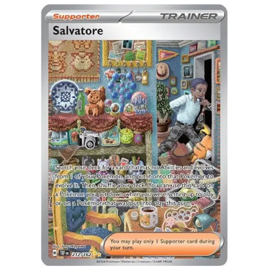 Pokemon TCG Salvatore Temporal Forces 212/162