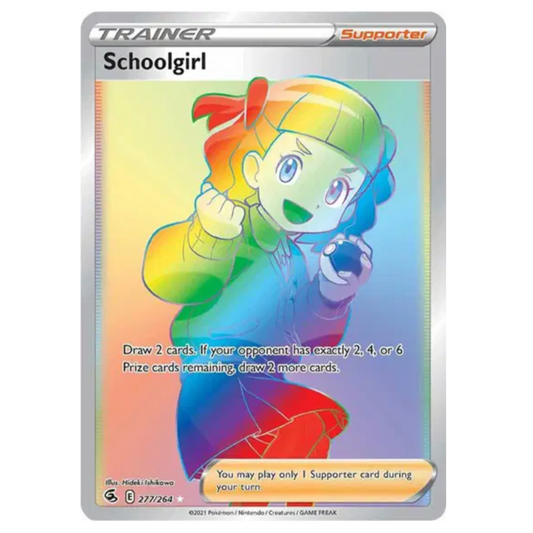 Pokemon TCG Schoolgirl Fusion Strike 277/264
