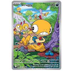 Pokemon TCG Scraggy White Flare 138/086