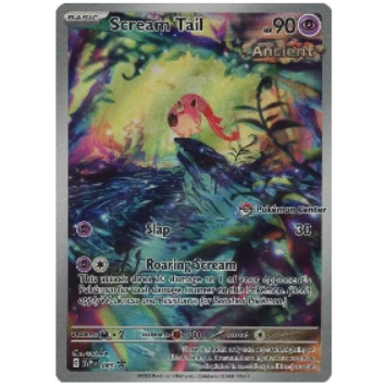 Pokemon TCG Scream Tail *Pokemon Centre Stamp* Promo 065