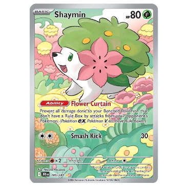 Pokemon TCG Shaymin Destined Rivals 185/182
