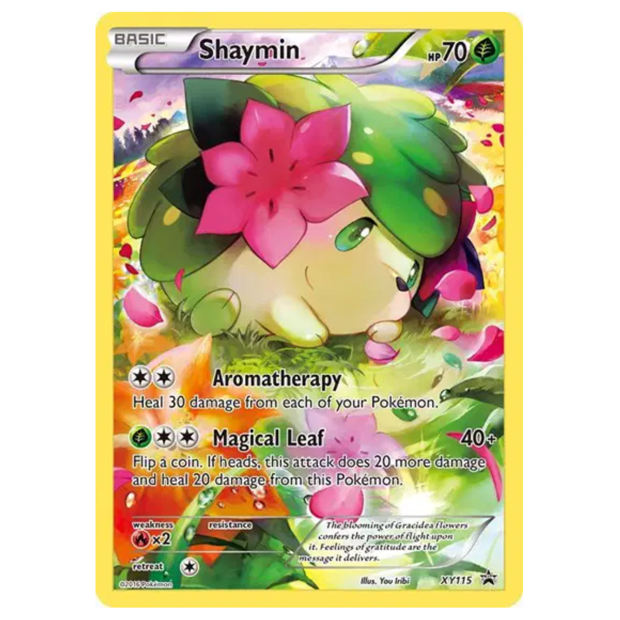 Pokemon TCG Shaymin Promo XY115
