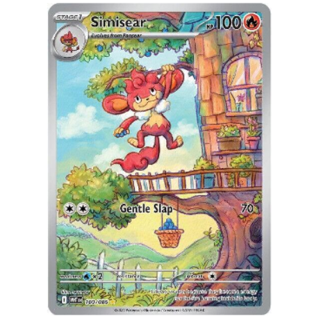 Pokemon TCG Simisear White Flare 100/086