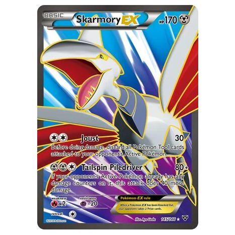 Pokemon TCG Skarmory EX X&Y 145/146
