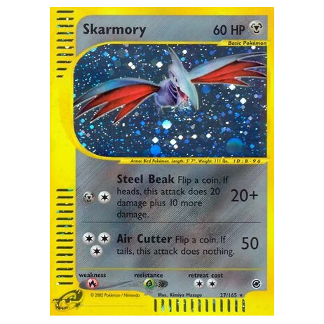 Pokemon TCG Skarmory *Holo* Expedition 27/165