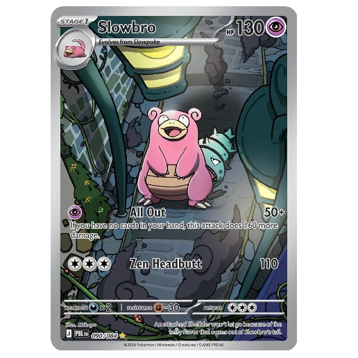 Pokemon TCG Slowbro Pitch Black 090/084