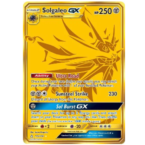 Pokemon TCG Solgaleo GX Ultra Prism 173/156