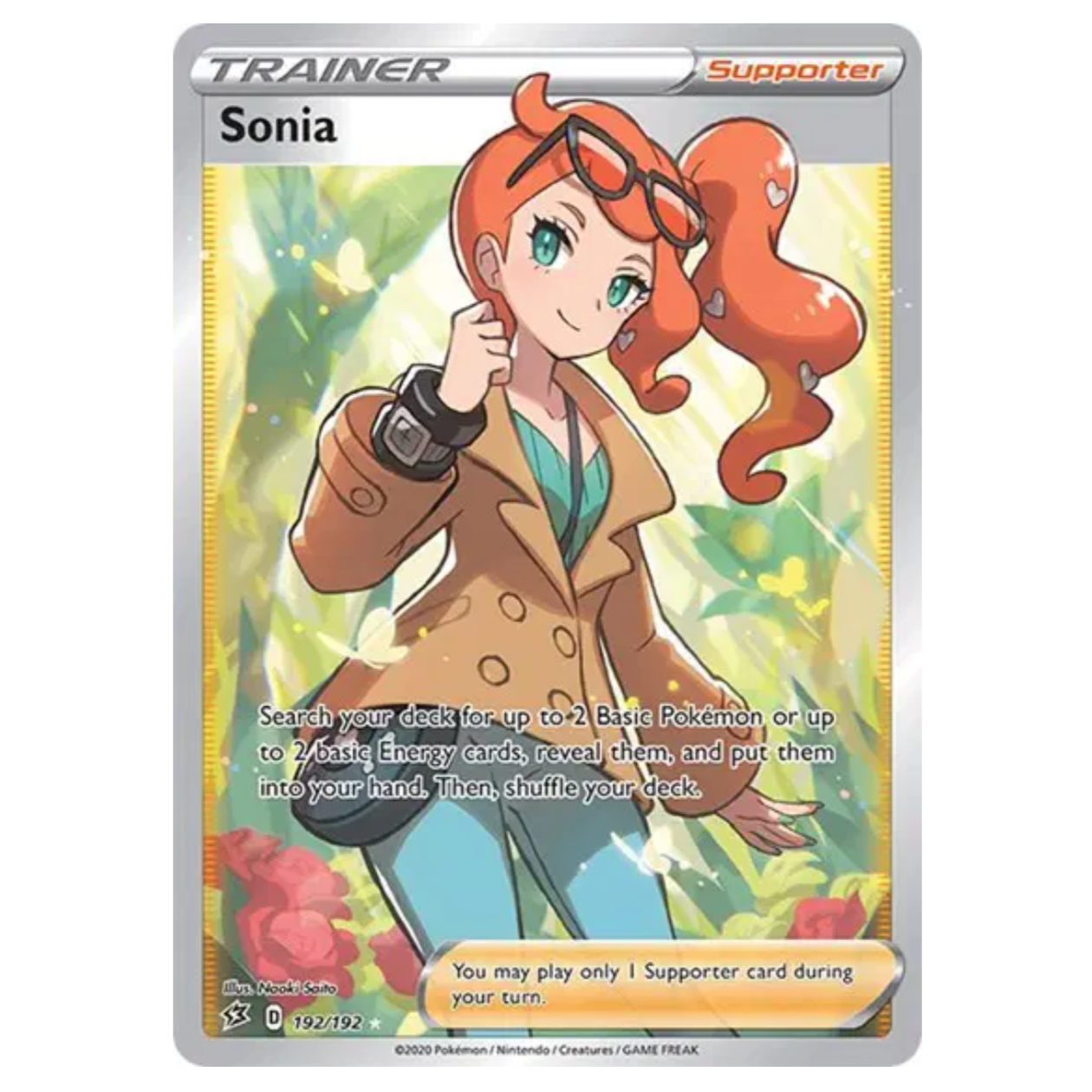 Pokemon TCG Sonia Rebel Clash 192/192