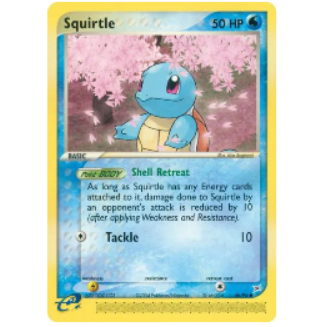 Pokemon TCG Squirtle EX Team Magma vs Team Aqua 46/95