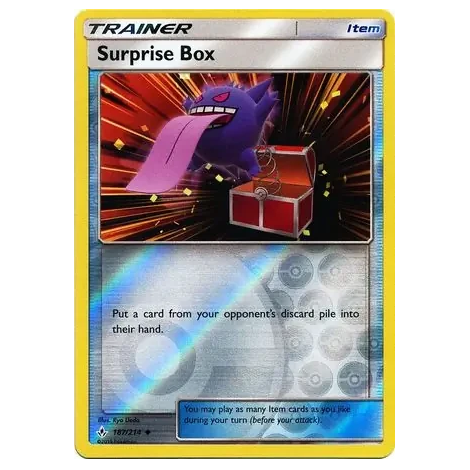 Pokemon TCG Surprise Box *Reverse Holo* Unbroken Bonds 187/214