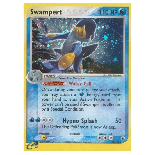 Pokemon TCG Swampert *Holo* EX Ruby & Sapphire 13/109