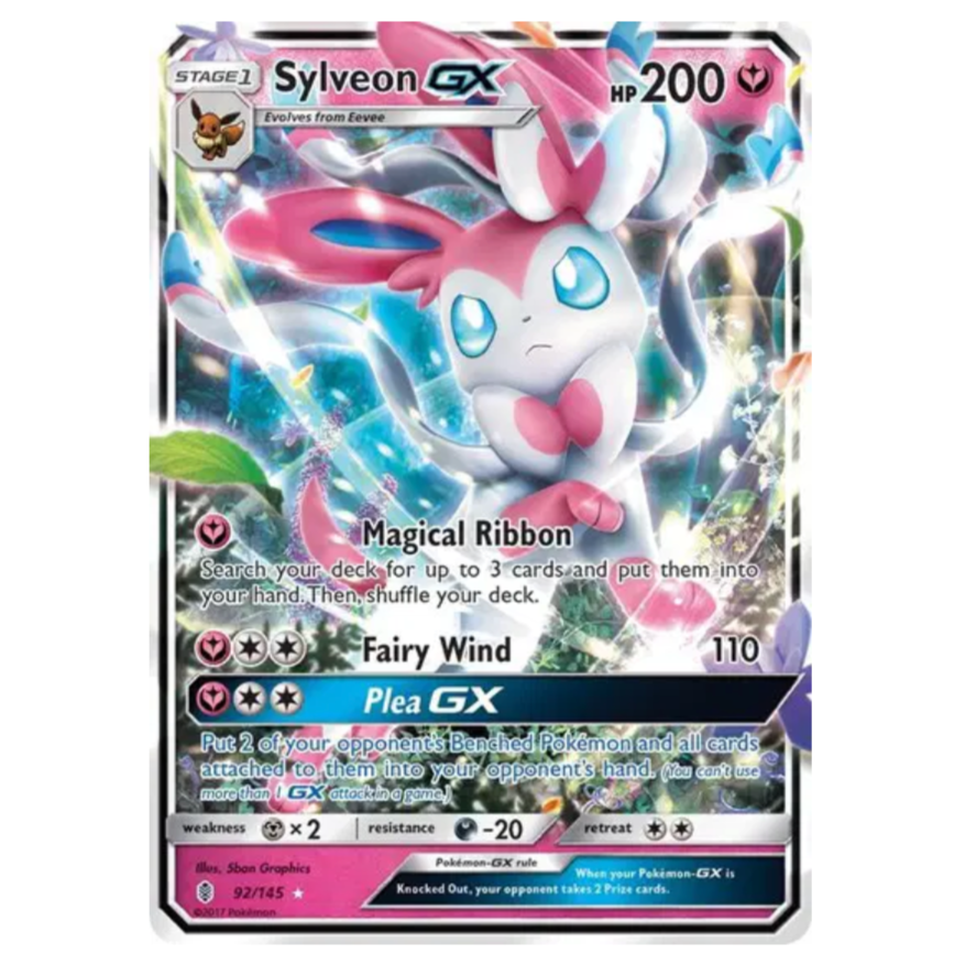 Pokemon TCG Sylveon GX Guardians Rising 92/145
