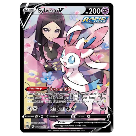 Pokemon TCG Sylveon V Brilliant Stars TG14/TG30
