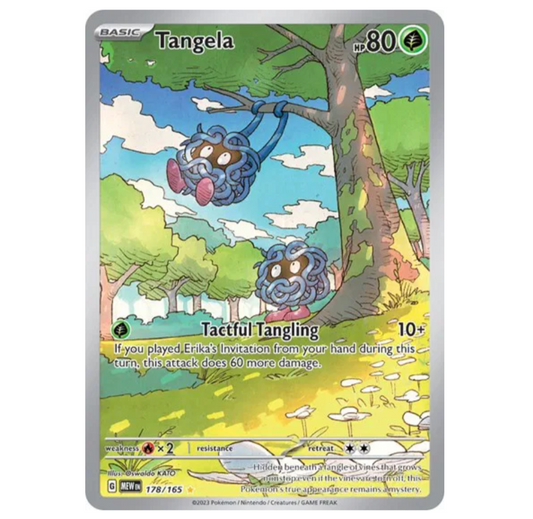Pokemon TCG Tangela 151 178/165