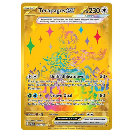 Pokemon TCG Terapagos ex Prismatic Evolutions 180/131