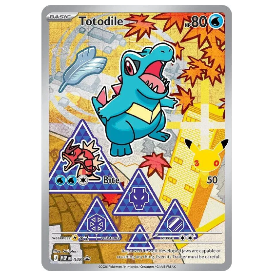 Pokemon TCG Totodile Promo 048