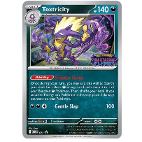 Pokemon TCG Toxtricity Stamped Phantasmal Flames Mega Evolution 017