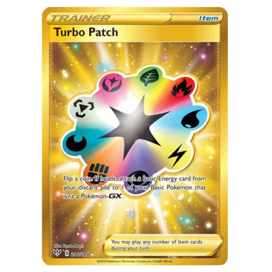 Pokemon TCG Turbo Patch Darkness Ablaze 200/189