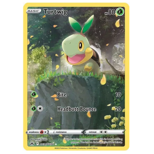 Pokemon TCG Turtwig Crown Zenith GG31/GG70