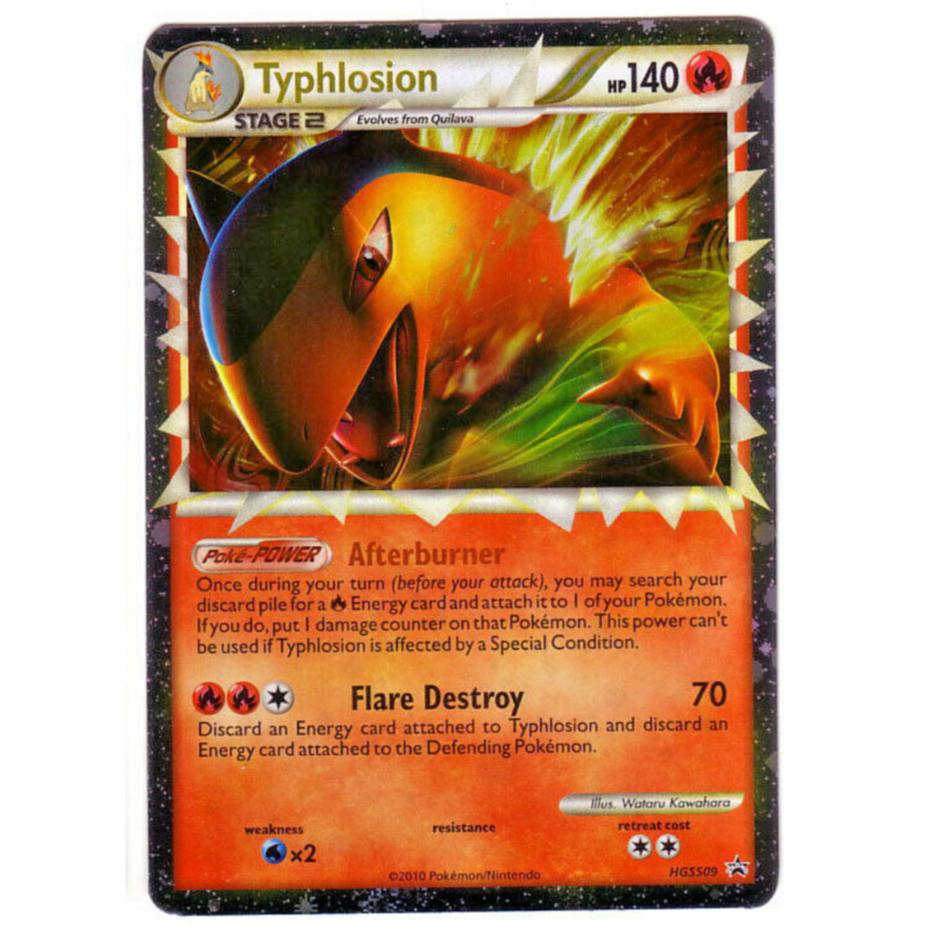 Pokemon TCG Typhlosion Promo HGSS09