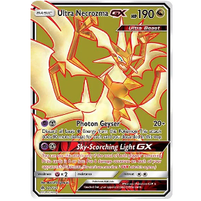 Pokemon TCG Ultra Necrozma GX Forbidden Light 127/131