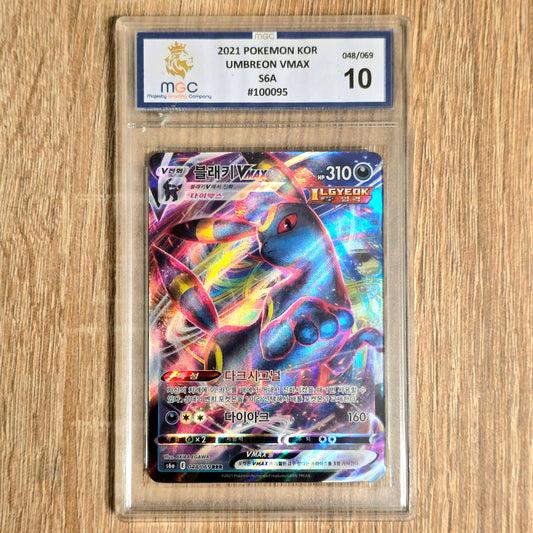 Pokemon TCG Umbreon VMAX Eeevee Heroes 048/069 (Korean) (RKT 10)