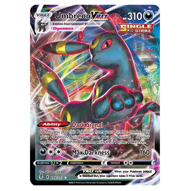 Pokemon TCG Umbreon VMAX Evolving Skies 095/203